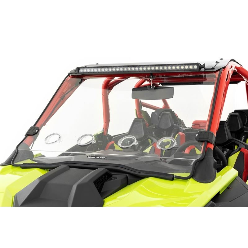 Vented Full Windshield Scratch Resistant Polaris R