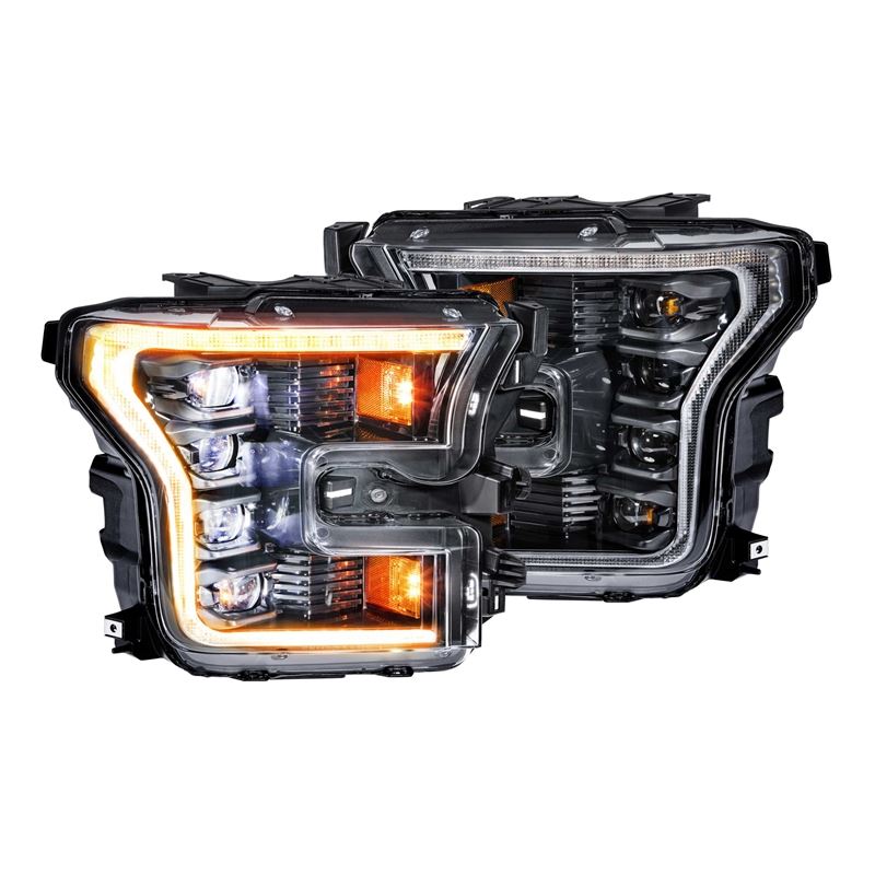 XB LED Headlights: Ford F150 (15-17) (Pair / ASM /