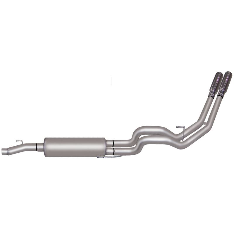 Cat Back Dual Sport Exhaust System, Aluminized 920