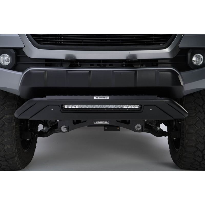 RC3 LR Skid Plate with LED light mount and Center