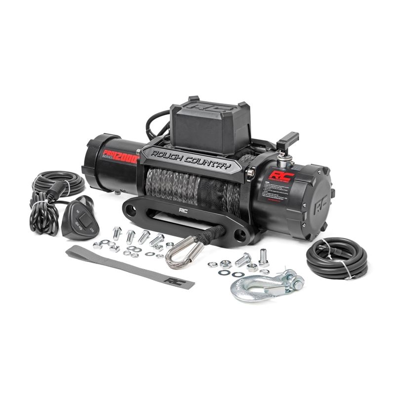 12000-Lb Pro Series Winch Synthetic Rope (PRO12000