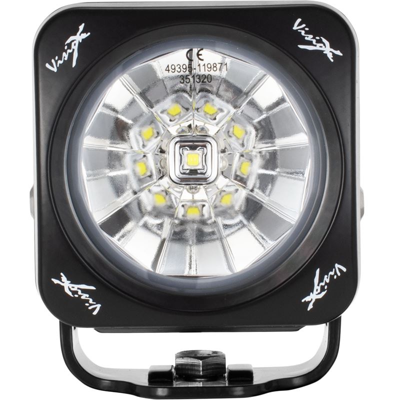 Vision X Optimus Square Black 1 10W LED 60 Flood (9124063)