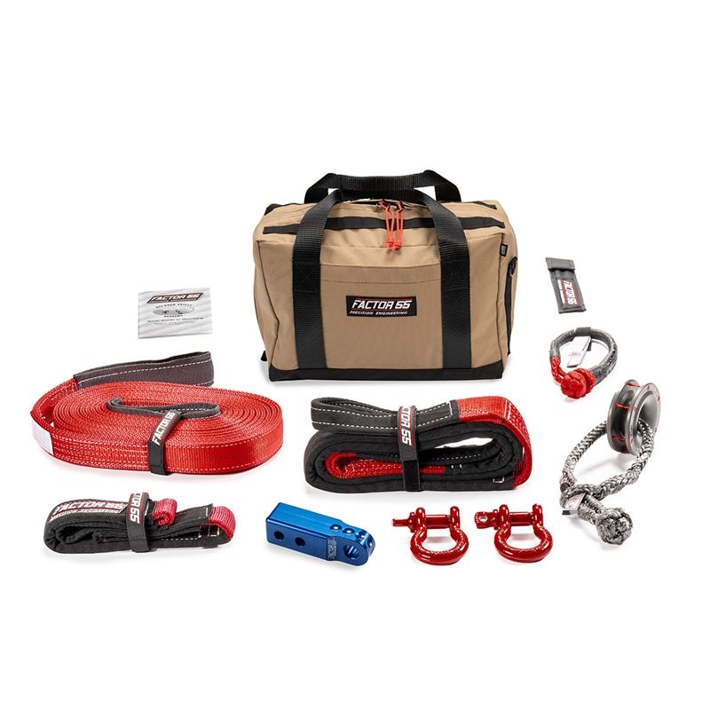 Vehicle Recovery Kit Sawtooth Blue -Medium (00475-