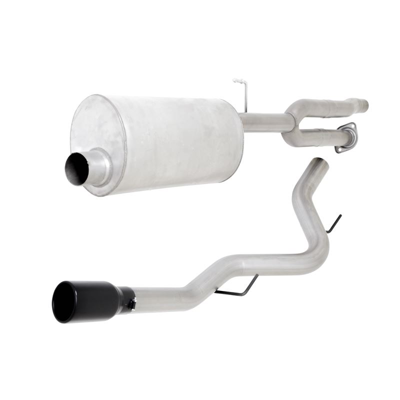 Cat Back Single Exhaust System, Stainless 619701-B