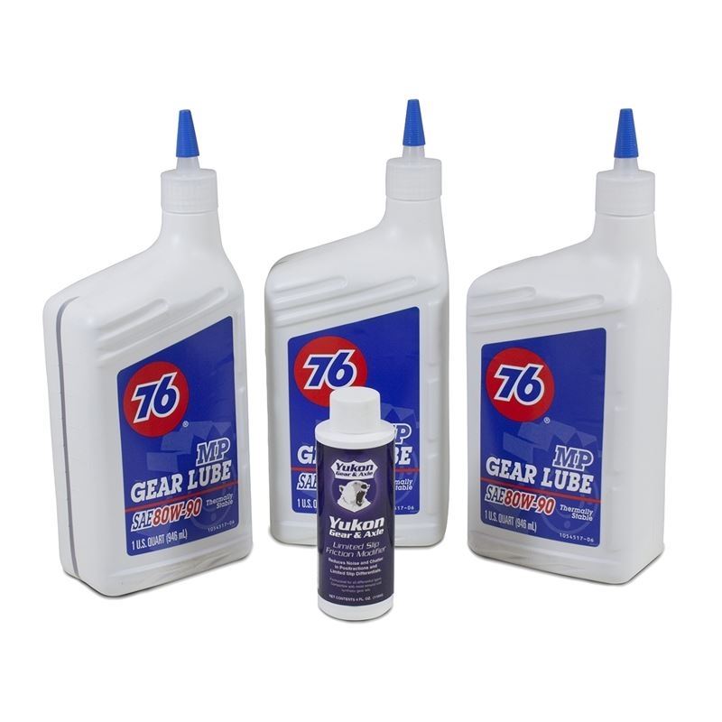 3 Qt. 80W90 Conventional Gear Oil with Friction Mo