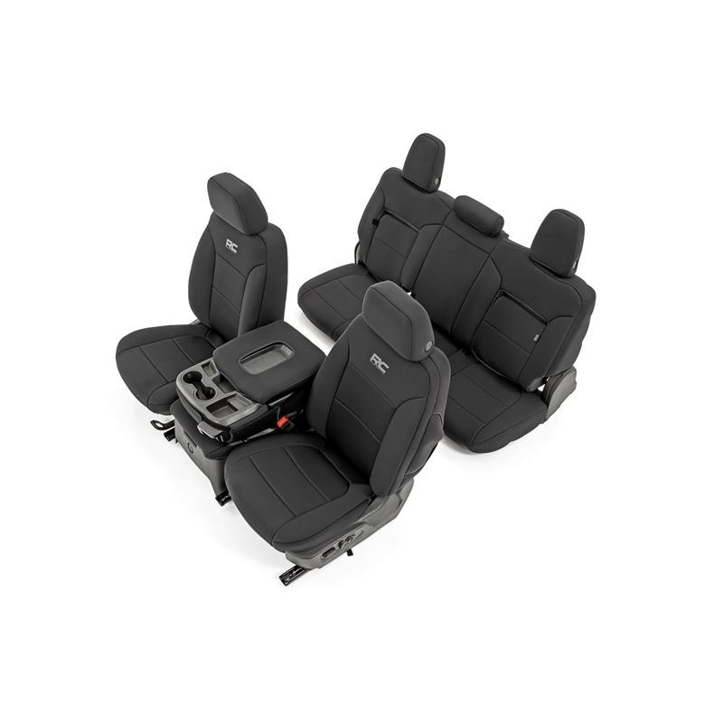 GM Neoprene Seat Covers Front and Rear w/ Back Sto