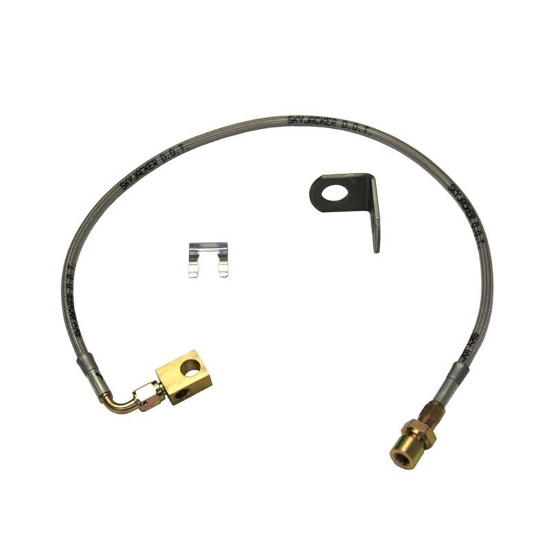 Jeep Stainless Steel Brake Line 97-16 Wrangler Rea