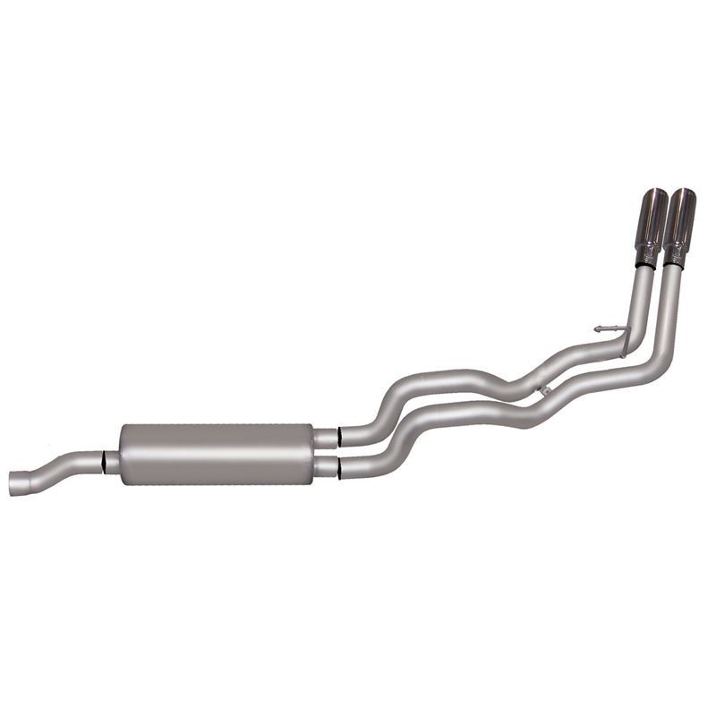 Cat Back Dual Sport Exhaust System, Stainless 6656