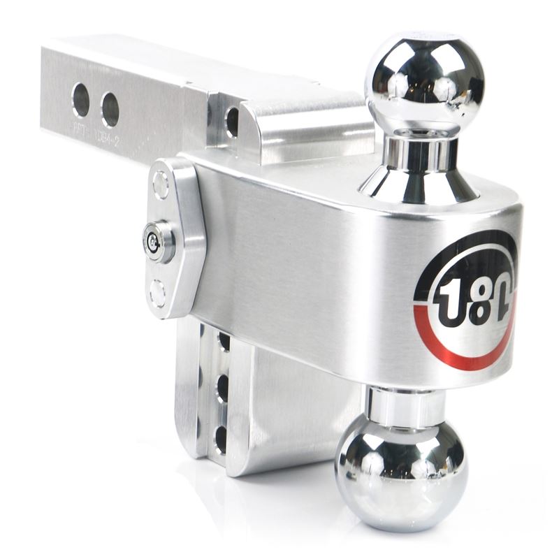 Turnover Ball 4" Drop Hitch with 2" Shan