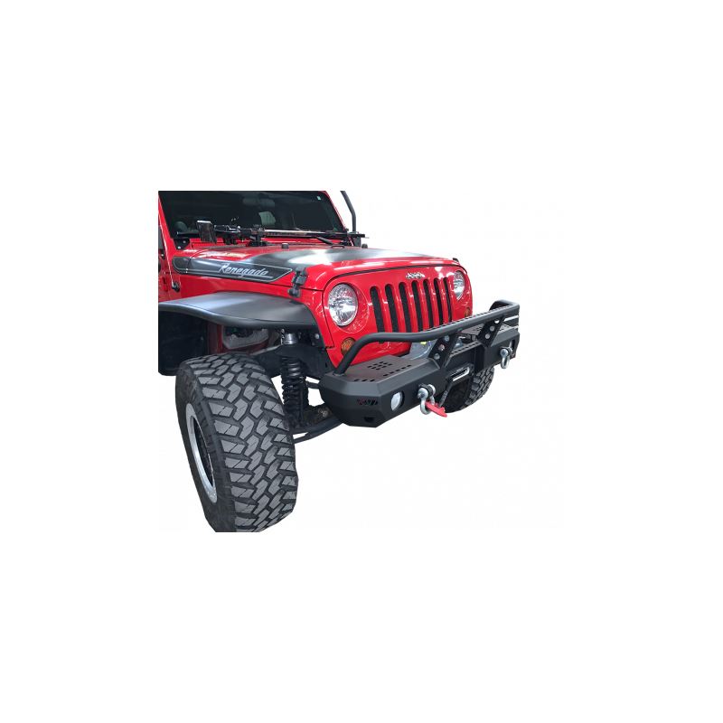 Jeep JK / JKU MOD Series Front Mid-Width Bumper wi