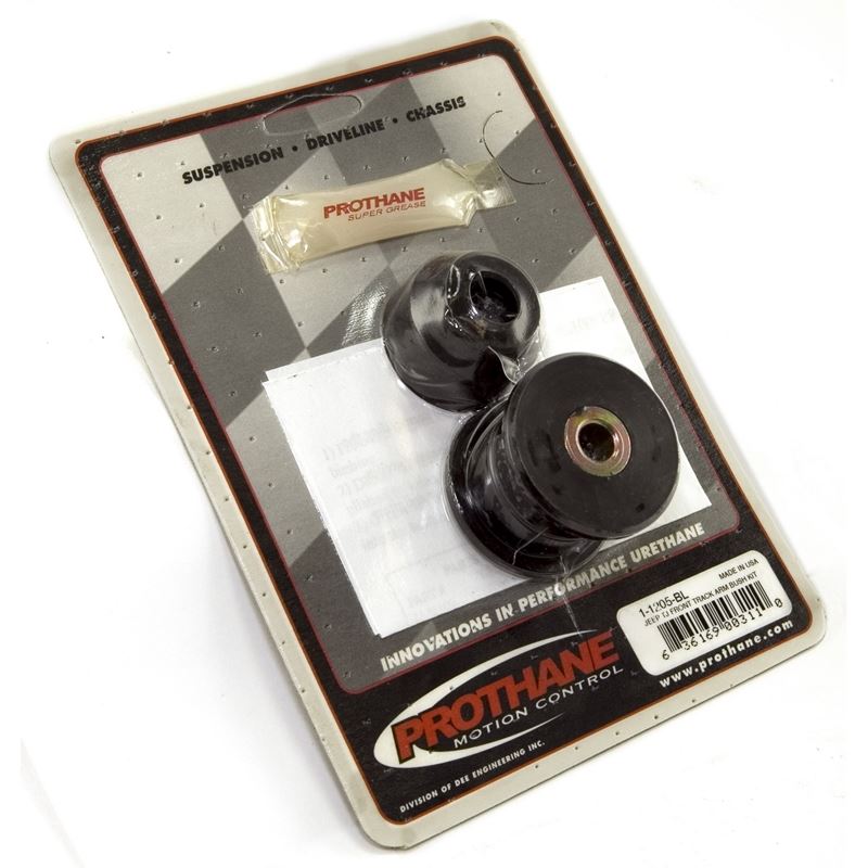 Track Bar Bushings, Black, Front; 97-06 Jeep Wrang