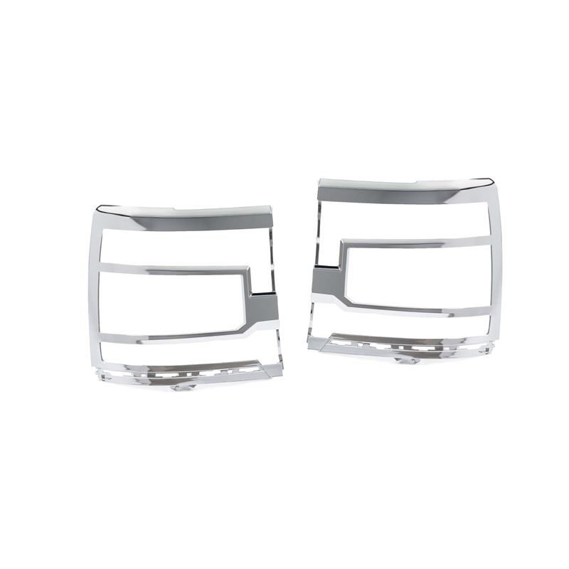 XB Headlight Trim Bezels: LF542 (Pair / Chrome) (L