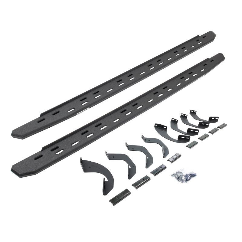 RB30 Slim Line Running Boards with Brackets Kit -