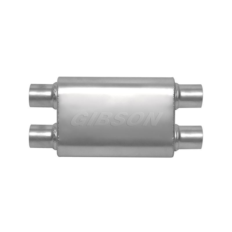 CFT Superflow Dual Dual Oval Muffler, Stainless