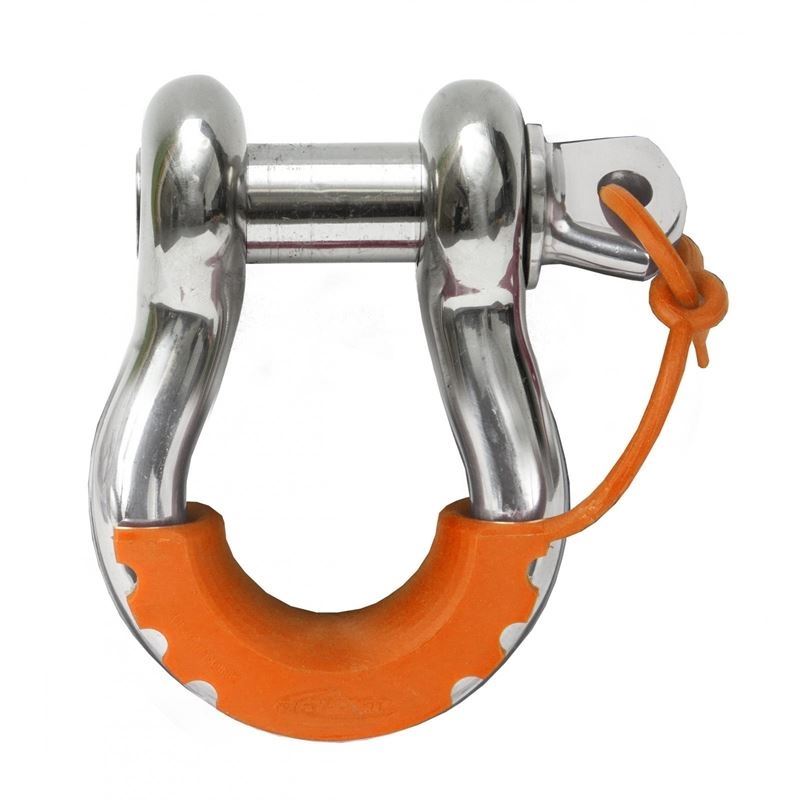 Locking D Ring Isolators Fluorescent Orange Pair
