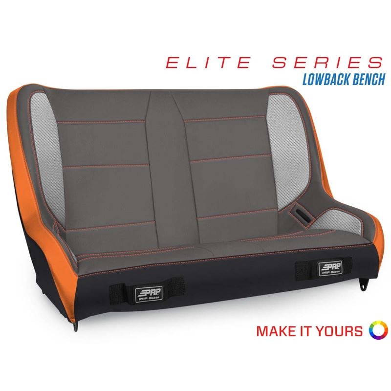 Elite Series Low Back Rear Suspension Bench Seat