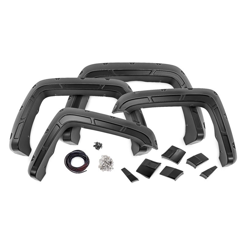 Fender Flares Defender GBA Black GMC Sierra 1500 (