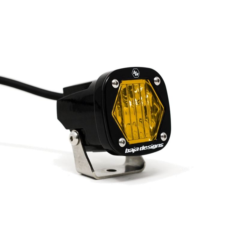 S1 Amber Wide Cornering LED Light with Mounting Br