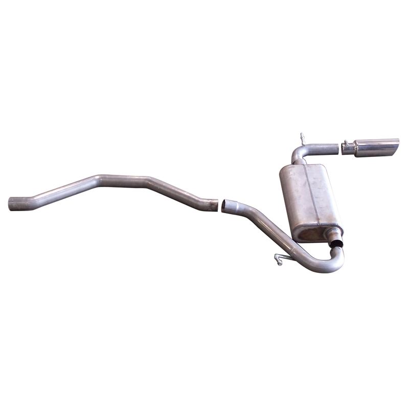 Cat Back Single Exhaust System, Stainless 617003