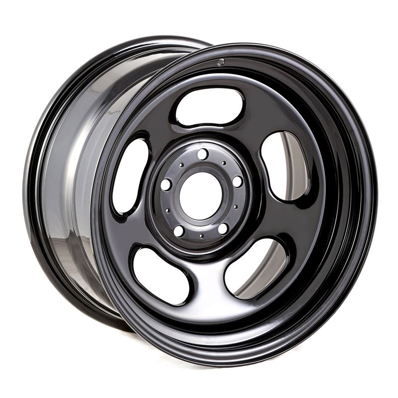 Black Steel Wheel, 17x9; 07-21 Jeep JK/JL/JT