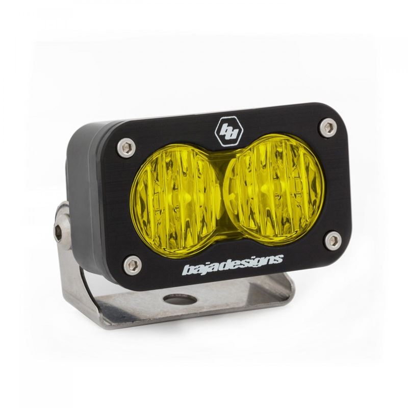 LED Work Light Amber Lens Wide Cornering Pattern E