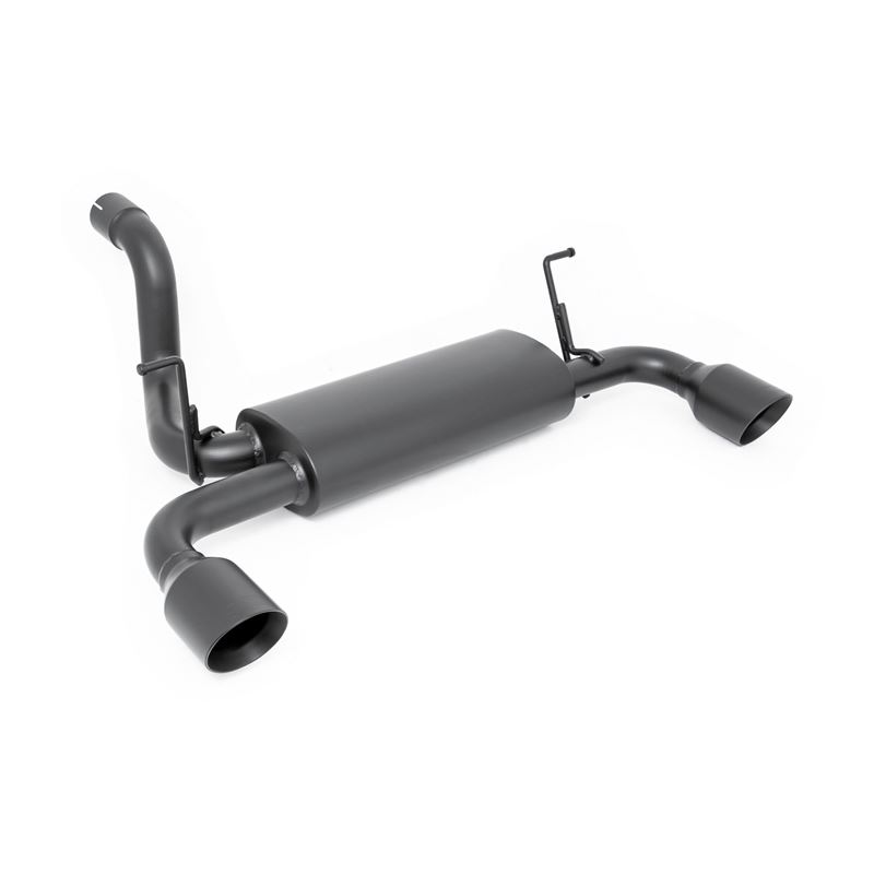 Jeep Dual Outlet Performance Exhaust - Black 18-20
