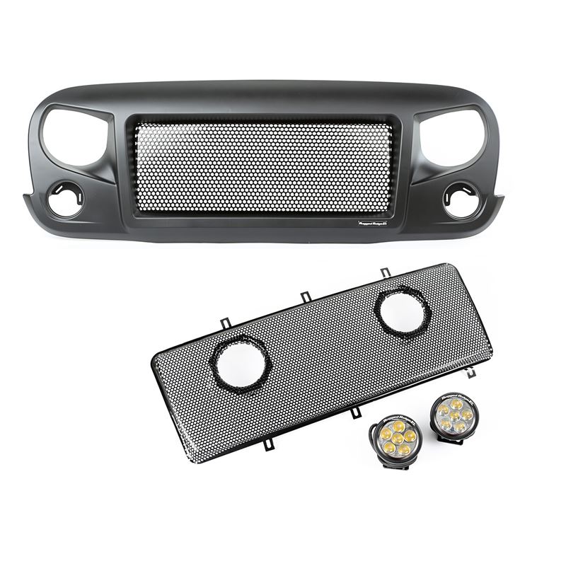 Spartan Grille Mesh Insert Kit w/ Rd LED Driving L