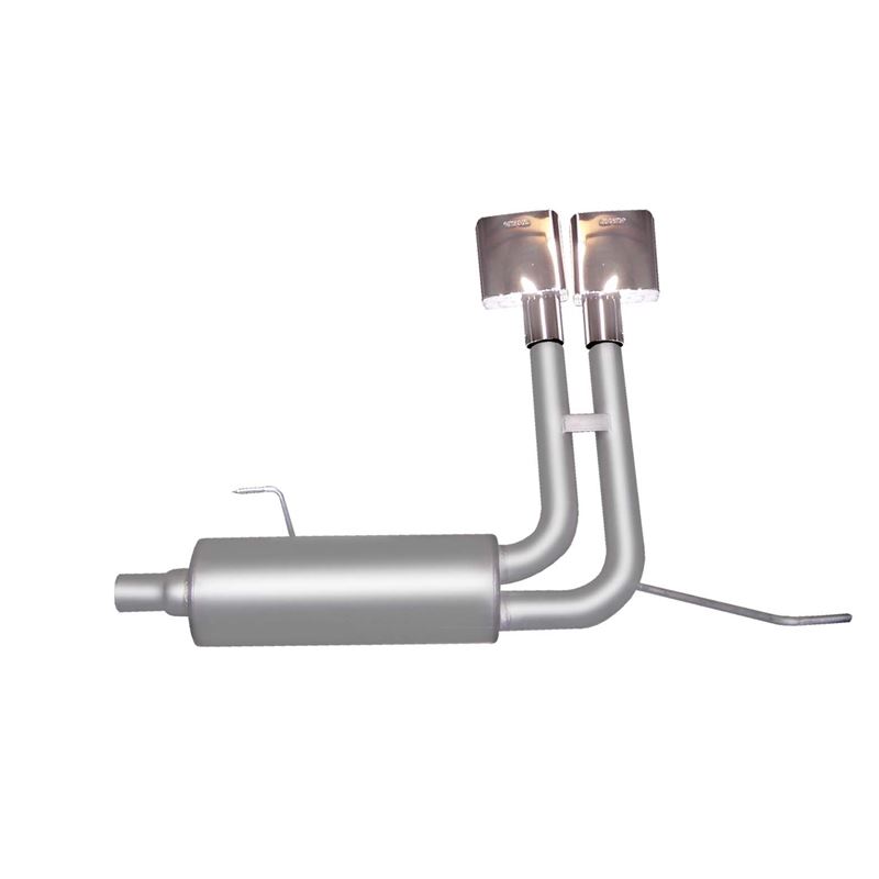 Cat-Back Super Truck Exhaust System, Stainless