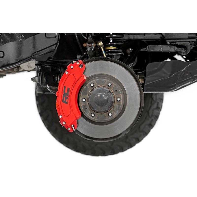 Caliper Cover - Red - Elec RR Brakes - Ford Expedi