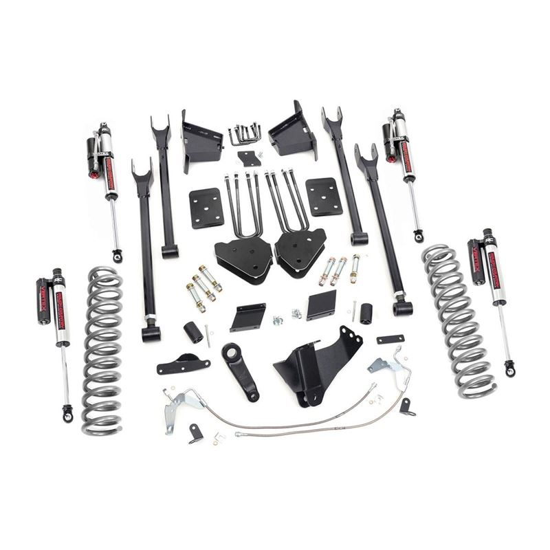 6 Inch Lift Kit 4 Link OVLD Vertex Ford F-250 Supe