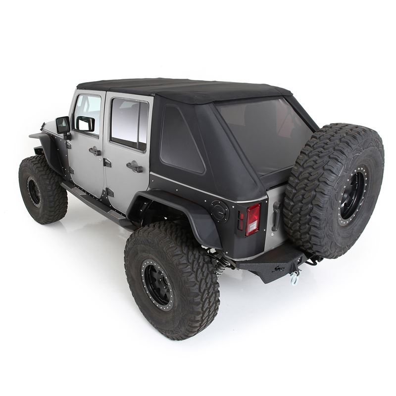 Bowless Combo Top Kit W/Tinted Windows- Black Diam