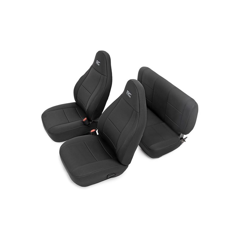 Seat Covers Front and Rear Jeep Wrangler TJ (03-06