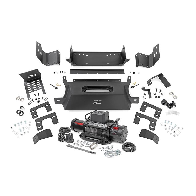 Hidden Winch Mount 9500S Ford Bronco 4WD (2021-202