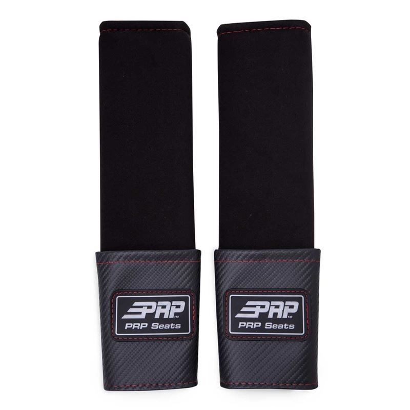 Seatbelt Pad with Pocket Red Trim PRP Seats