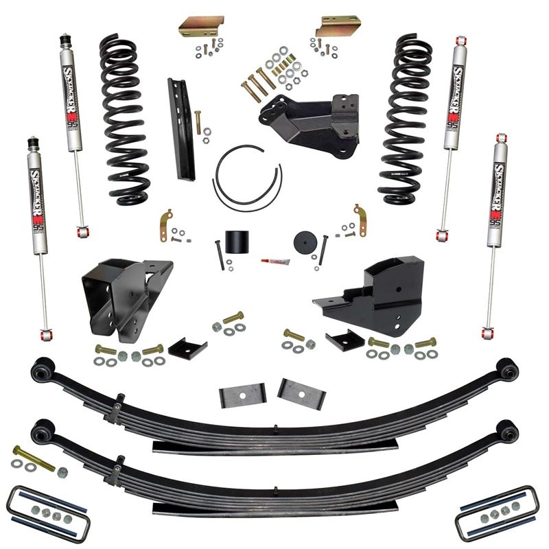 4 in. Lift Kit with Front Coils Rear Leaf Springs