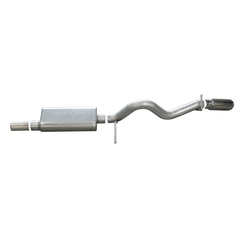 Cat Back Single Exhaust System, Stainless 612801