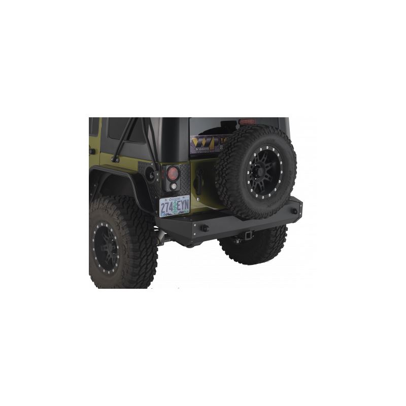 Jeep JK/JKU Rear Rock Crawler Bumper w/ D-Ring Mou