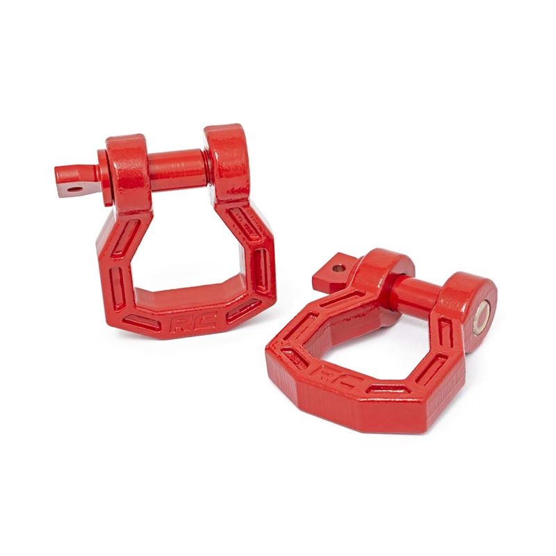 Forged D-Ring Set Red Pair