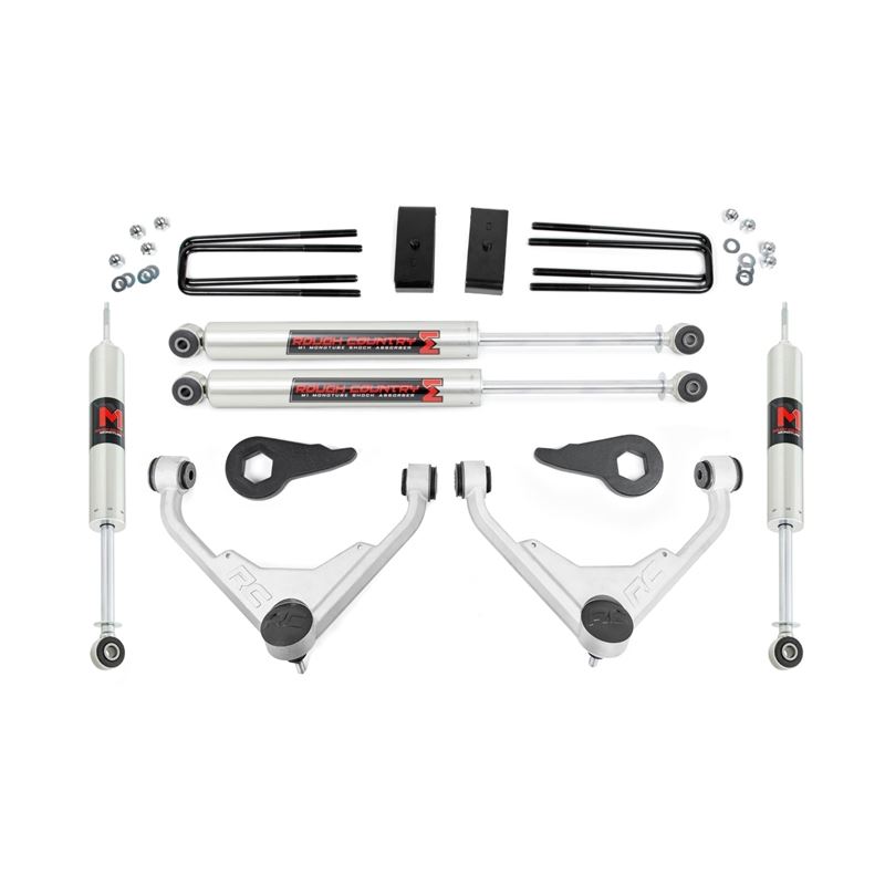 3 Inch Lift Kit FT Code M1 Chevy/GMC 2500HD (01-10