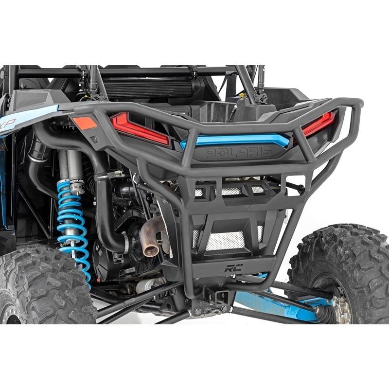 Tubular Bumper Rear w/ Receiver Hitch Polaris RZR