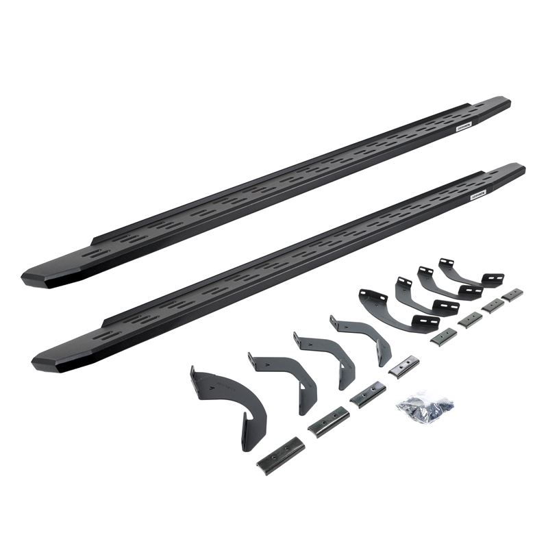 RB30 Running Boards with Mounting Bracket Kit - Cr