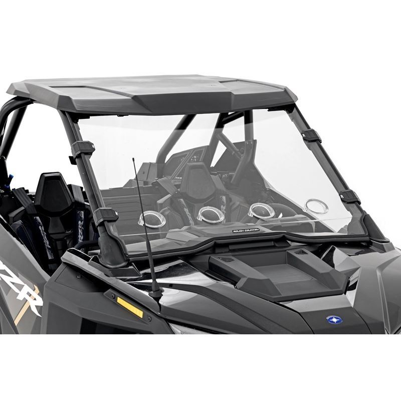 Vented Full Windshield Scratch Resistant Polaris R