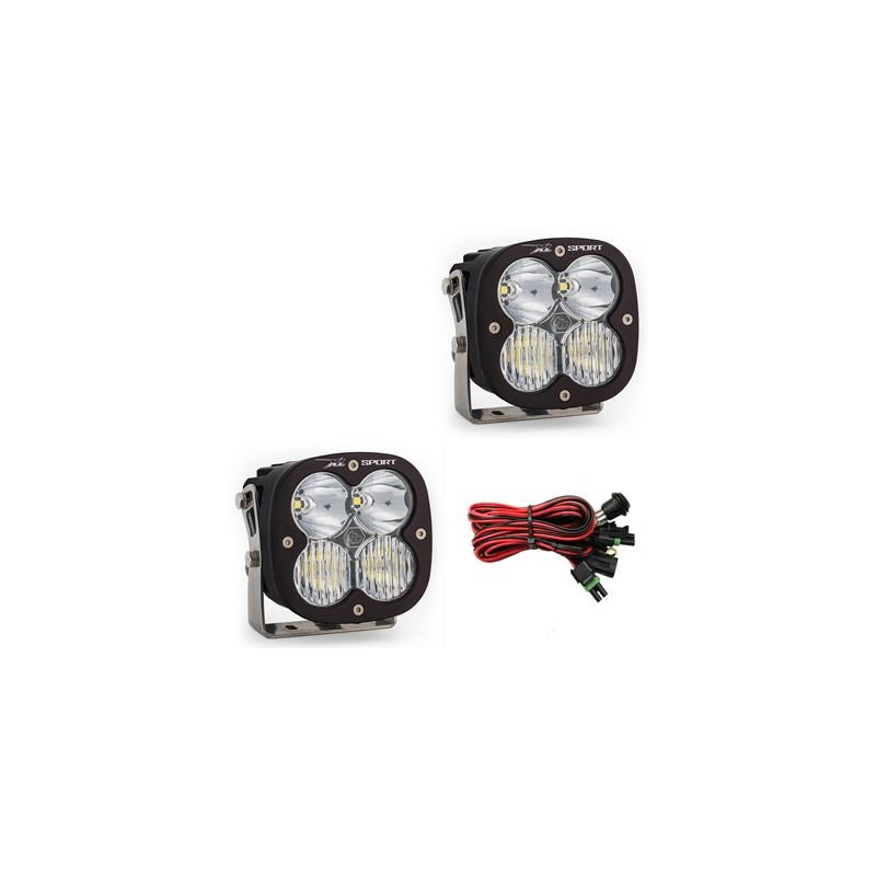 LED Light Pods Driving Combo Pattern Pair XL Sport