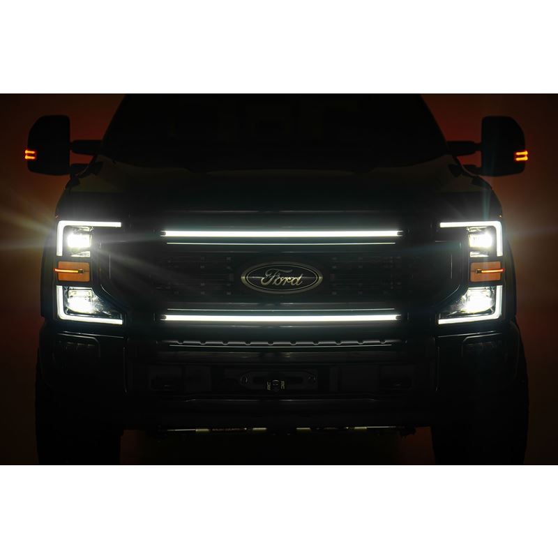 LED Light Kit Grille Mount 30 Inch DRL Ford F-250/