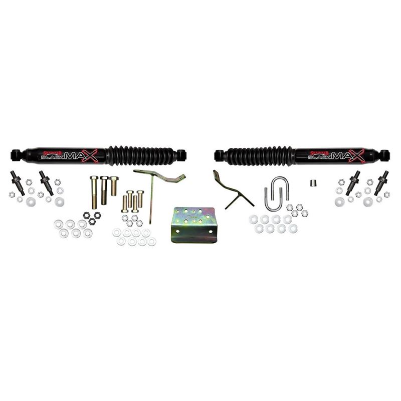 Steering Stabilizer Dual Kit Black Dual Kit 03-08