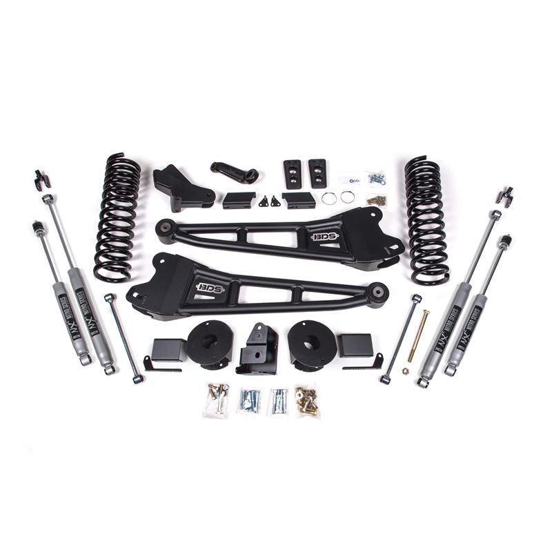 4 Inch Lift Kit w/ Radius Arm - Ram 2500 w/ Rear A