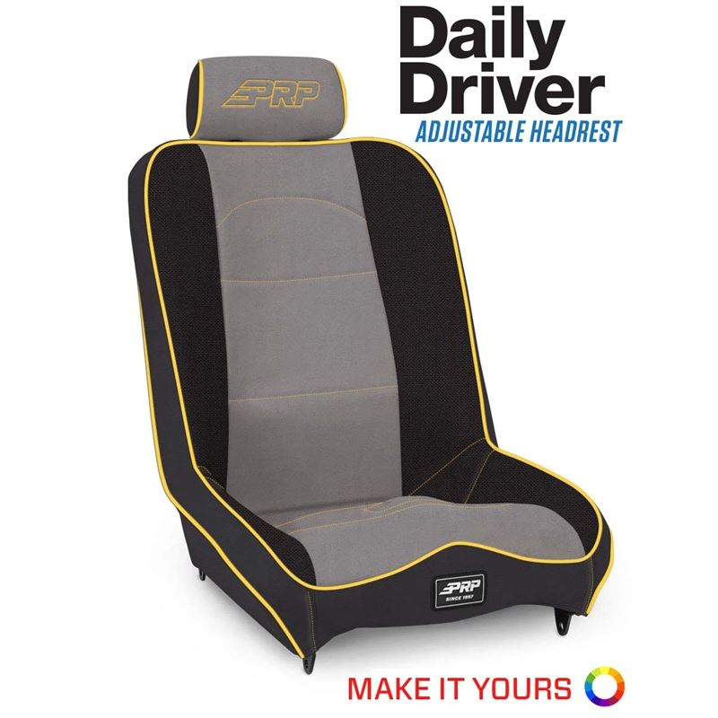 Daily Driver Low Back Suspension Seat with Adjusta