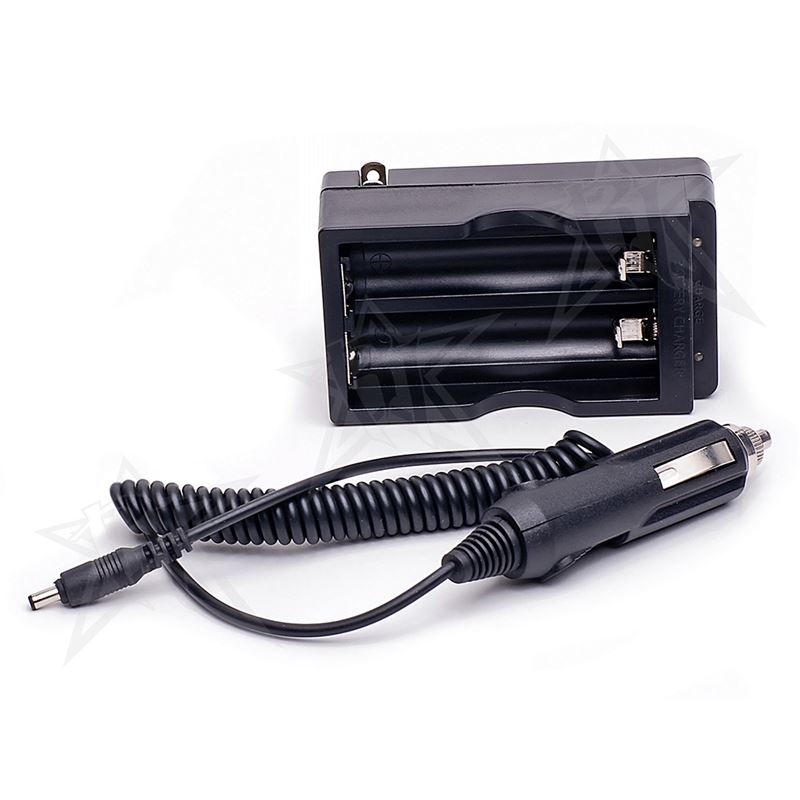 RIGID AC/DC Dual Battery Charger for 18650 Li Ion