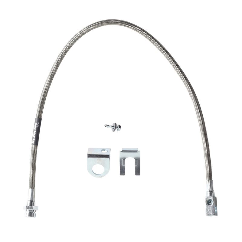 Brake Hose 24 in. Rear Stainless Steel (RE1517)