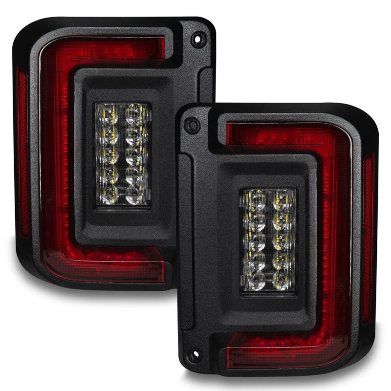 Flush Mount LED Tail Lights for Jeep Wrangler JK (